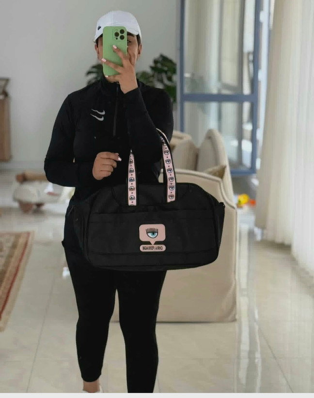 کیف باشگاهی جا کفشی دار طرح چشم