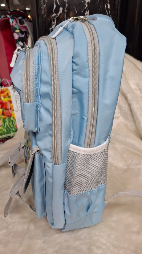 کوله پشتی پسرانه آبی طرح