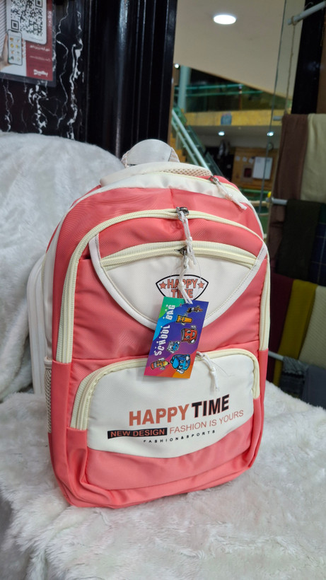 خرید کولهپشتی دخترانه Happy Time؛ فانتزی، سبک و جادار!
