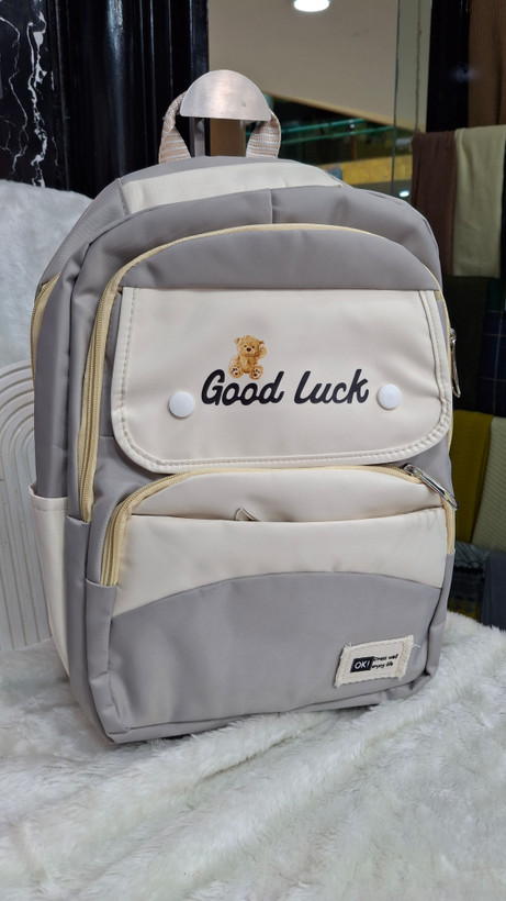 خرید کولهپشتی مدرسه فانتزی طرح Good Luck؛ شیک و کاربردی!